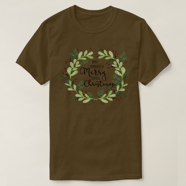 Camiseta Have Yourself A Merry Little Christmas  (Frente do Design)