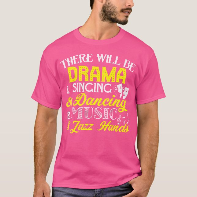 Camiseta Haverá Drama Cantando Música Jazz Han (Frente)