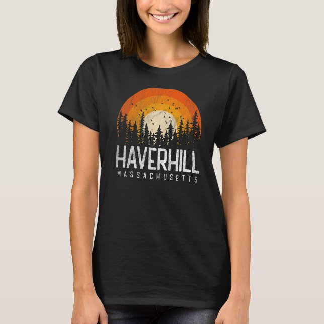 Camiseta Haverhill Massachusetts MÃE Vintage 80s 90s Retro (Frente)