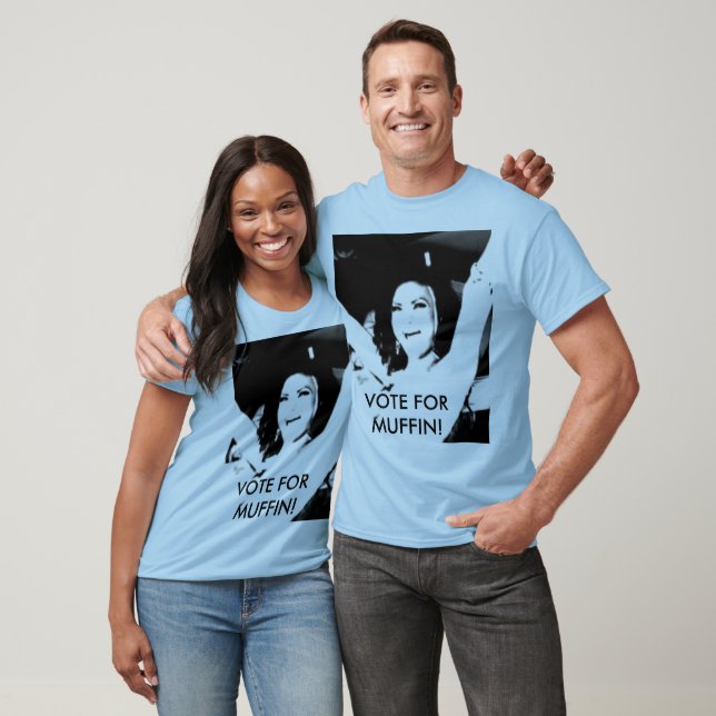 Camiseta Haviland Stillwill VOTA A FAVOR DE MUFFIN! t-shirt (Unissex)