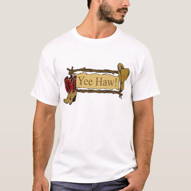 Camiseta Haw de Yee! T-shirt ocidental (Frente)