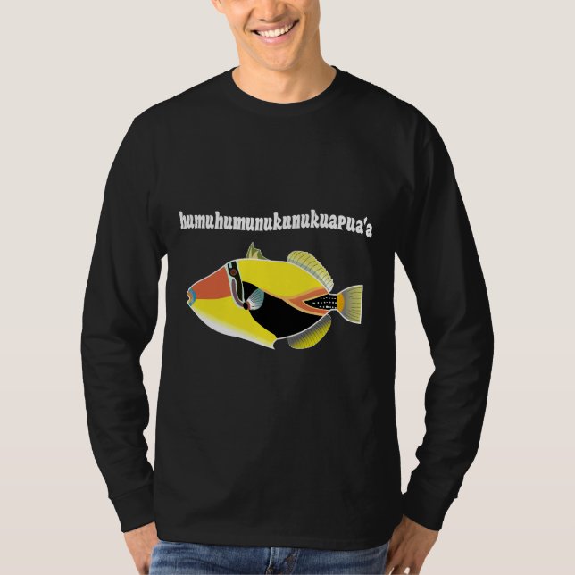 Camiseta Hawai Fish Triggerfish (Frente)