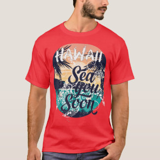 Camiseta Hawaii 2023, Férias da Família de Tartarugas Havai