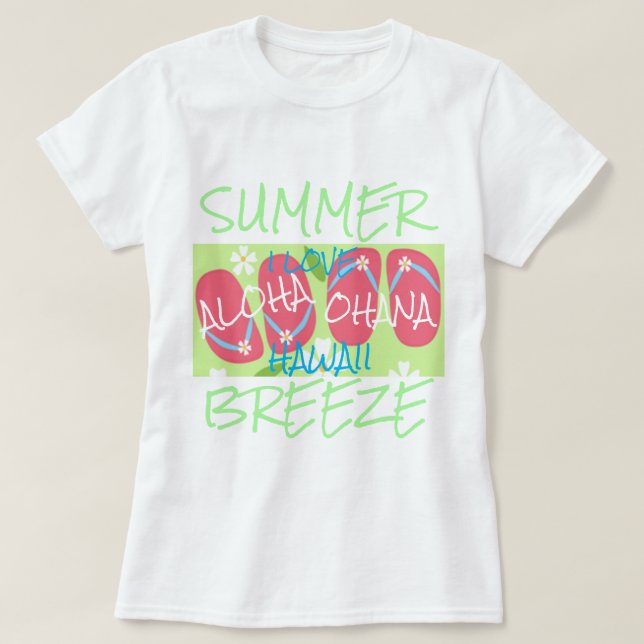 Camiseta Hawaii Aloha Collection T-Shirt (Frente do Design)