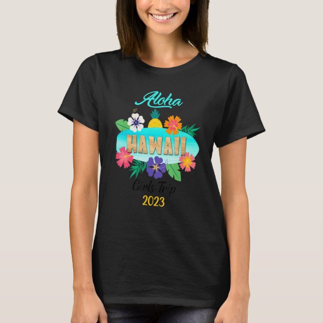 Camiseta Hawaii Aloha Hawaiian Family Trip 2023_10 (Frente)