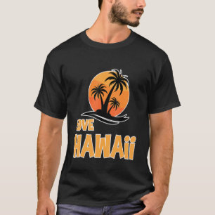 Camiseta Hawaii Aloha Summer Sun Surfing Beach Hawaii Par
