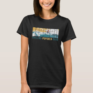 Camiseta Hawaii Banzai Pipeline North Shore Havaiian Surf T