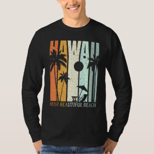 Camiseta Hawaii Beach Aloha Tropical Paradise Palm Sum