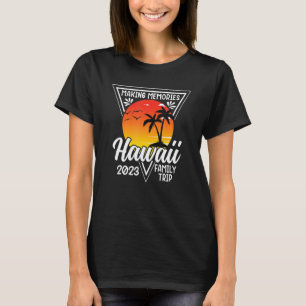 Camiseta Hawaii Beach Family Vacation 2023 Family Trip Grou