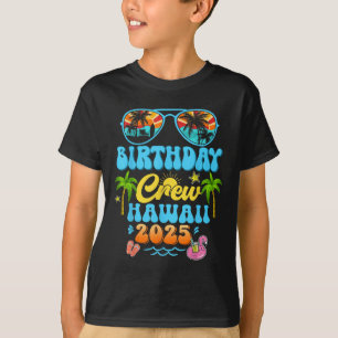 Camiseta Hawaii Birthday Crew Vacation Cruise 2025 Summer G