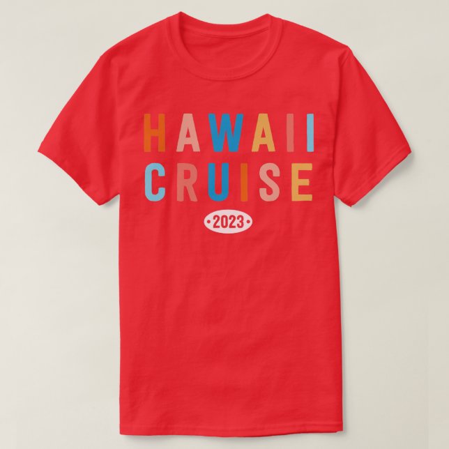 Camiseta Hawaii Cruise 2023 Besties Correspondendo Vacation (Frente do Design)
