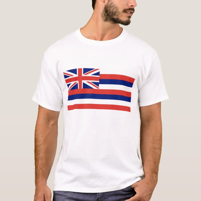 Camiseta Hawaii Flag (Frente)