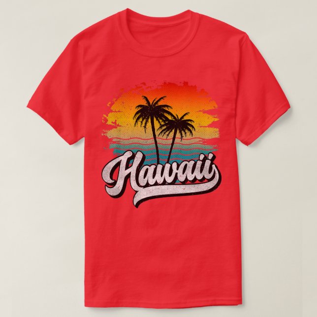 Camiseta Hawaii Hawaii State Hawaii Lover Hawaii 1 (3) (Frente do Design)