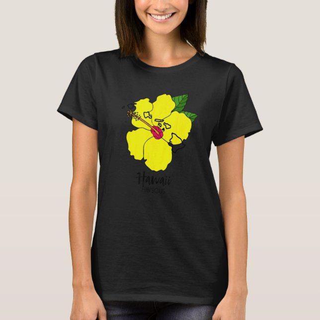 Camiseta Hawaii Hibiscus Flower (Frente)