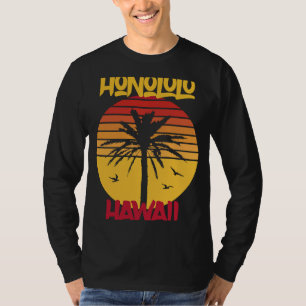 Camiseta Hawaii Honolulu Palm tree Oceano