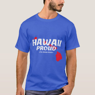 Camiseta Hawaii Orud State Motto gráfico Aloha State