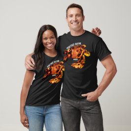 Camiseta Hawaii Practice Aloha - Tribal Honu Lava