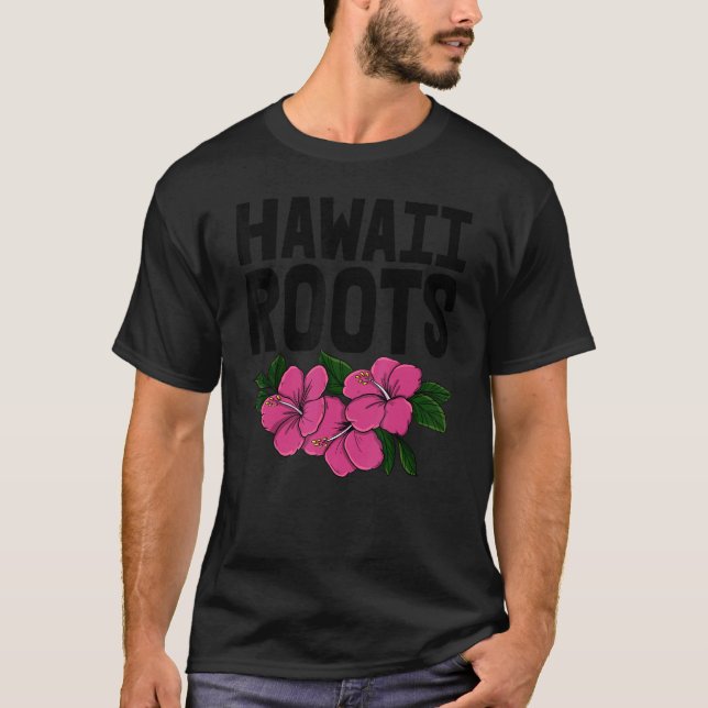 Camiseta Hawaii Roots Women Flower Aloha Party Love (Frente)