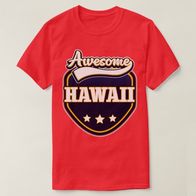 Camiseta Hawaii Sports (Frente do Design)