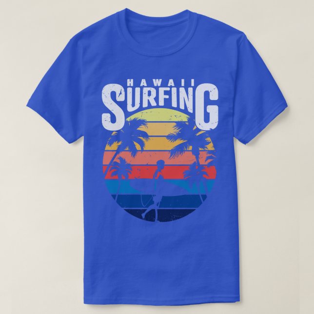 Camiseta Hawaii Surfing (Frente do Design)