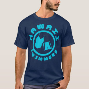 Camiseta Hawaii Swimmers Light Blue TSirt
