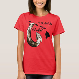 Camiseta Hawaii Tribal Hook ALOHA HAWAII