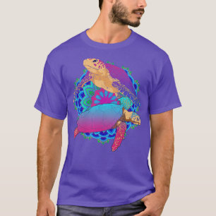 Camiseta Hawaii Tribal Mandala Sea Turtle Lover Hawaii Tu