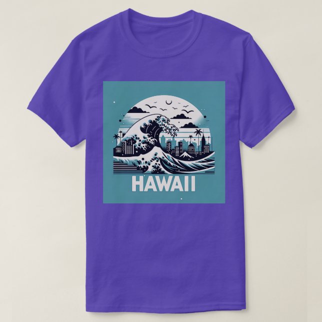 Camiseta Hawaii TShirt 10 (Frente do Design)