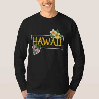Camiseta Hawaii with Hawaii Flowers Hawaiian