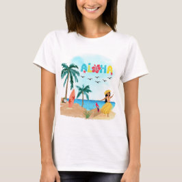 Camiseta Hawaiian Aloha Vibes Tote Bag