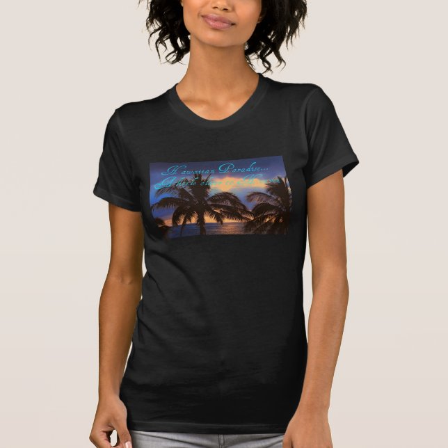 Camiseta Hawaiian Paradise Ladies Tee (Frente)
