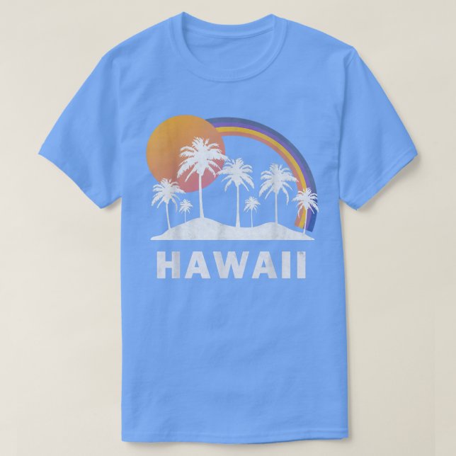 Camiseta Hawaiian TeeVintage Hawaii (Frente do Design)