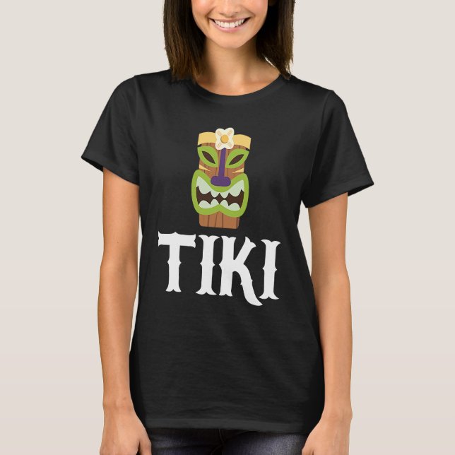 Camiseta Hawaiian Tiki Pineapple Hawaii (Frente)