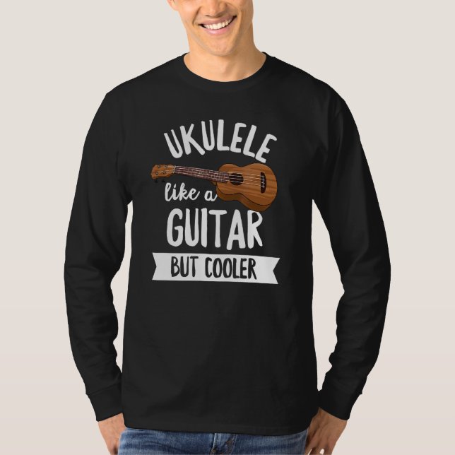 Camiseta Hawaiian Ukulele For An Ukulele (Frente)