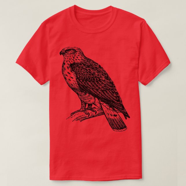 Camiseta Hawk Bird  (Frente do Design)