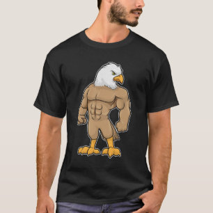 Camiseta Hawk como Bodybuilder com pacote Seis
