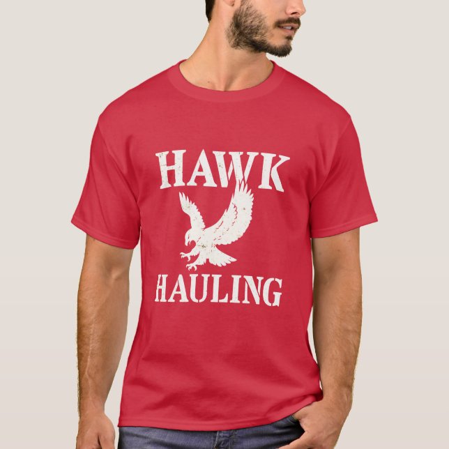Camiseta Hawk Hauling Tee - Força, Velocidade, Precisão (Frente)