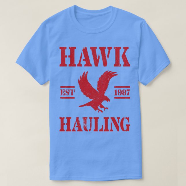 Camiseta Hawk Hauling Vintage Trucker (Frente do Design)