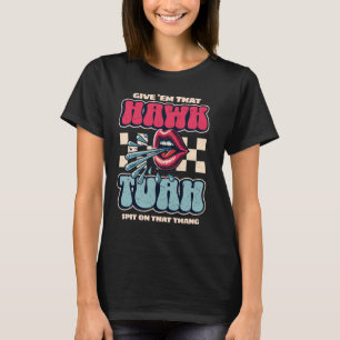 Camiseta Hawk Tuah 24 cuspiu Naquele Thang Engraçado Meme S