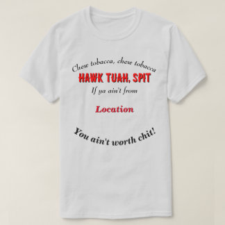 Camiseta Hawk Tuah Personalizado Local Personalizável LT