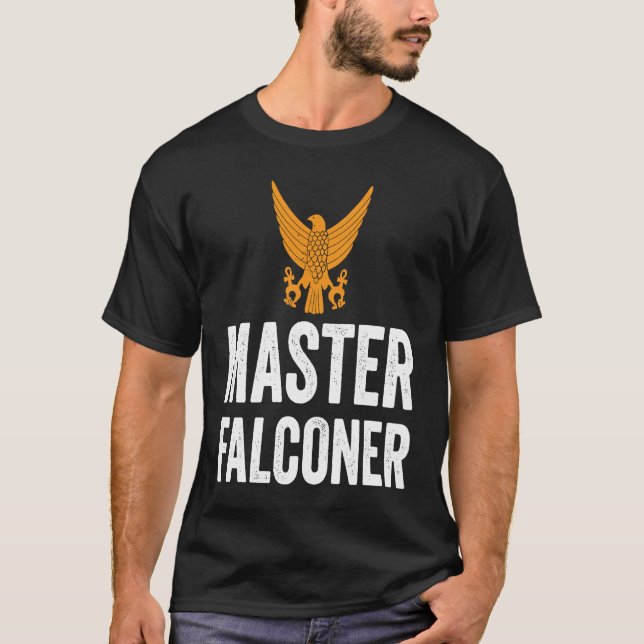 Camiseta Hawker and Falconry Master Falconer (Frente)