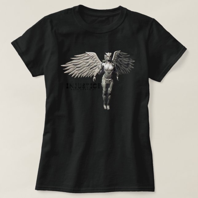 Camiseta Hawkgirl (Frente do Design)