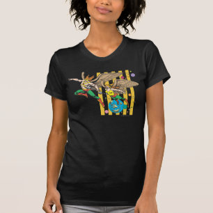 Camiseta Hawkman e Hawkgirl