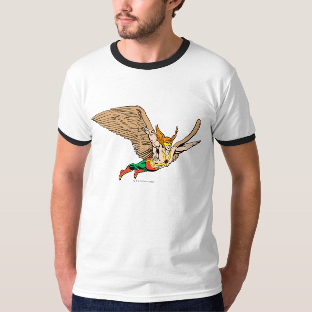 Camiseta Hawkman Flies (Frente)