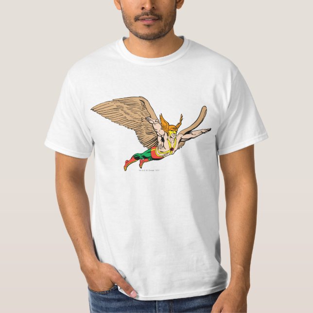Camiseta Hawkman Flies (Frente)