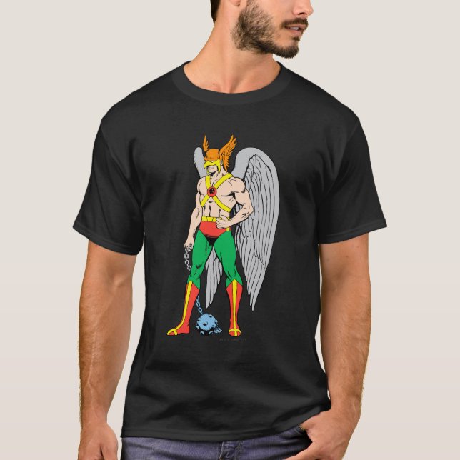 Camiseta Hawkman Standpose (Frente)
