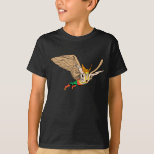 Camiseta Hawkman voa