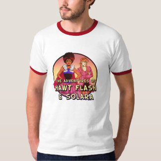 Camiseta Hawt Flash e Solara