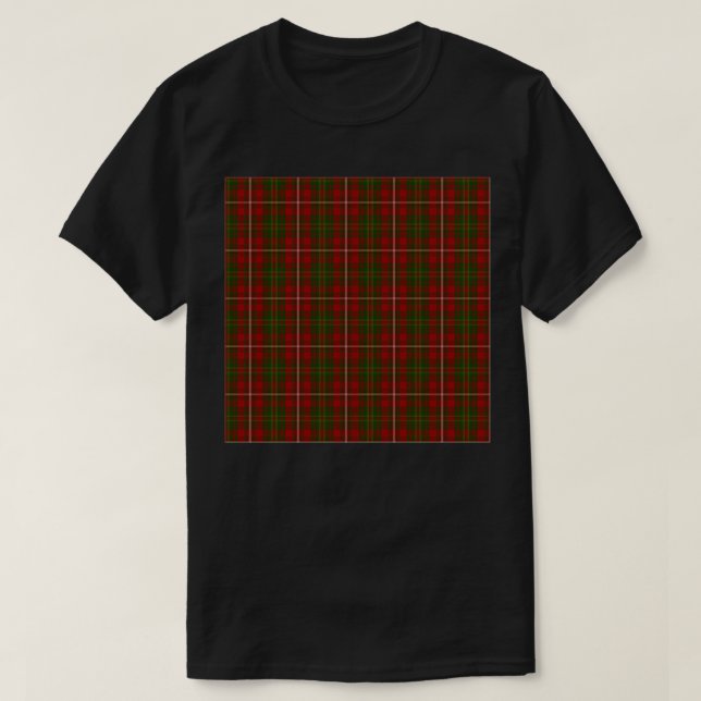 Camiseta Hay Clan Tartan (Frente do Design)