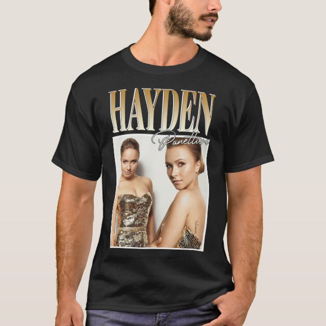 Camiseta Hayden Panettiere Classic T-Shirt (Frente)